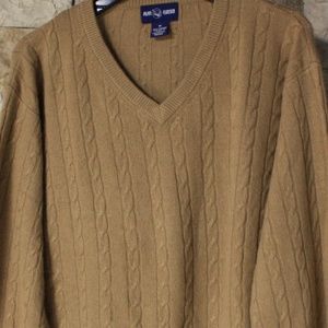 Men’s Genuine Cashmere Sweater By Alan Flusser M